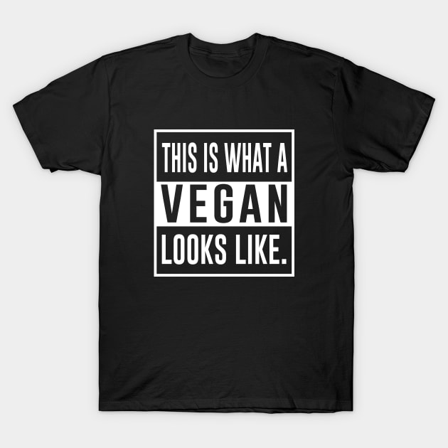 This is what a vegan looks like T-Shirt by sunima